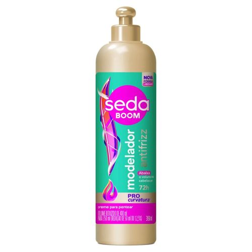 Creme Para Pentear Seda Boom Pro Curvatura Antifrizz 350ml