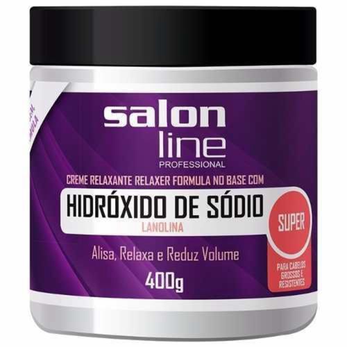 Creme Salon Line Hidróxido de Sódio Regular 400g