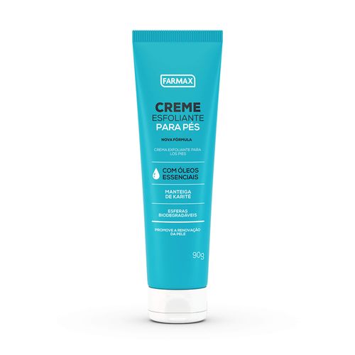 Creme Farmax Esfoliante Para Os Pés 90g Creme Farmax Esfoliante Para Os Pés 90g