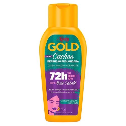 Condicionador Niely Gold 175ml Cachos Definição Prolongada Condicionador Niely Gold 175ml Cachos Definição Prolongada