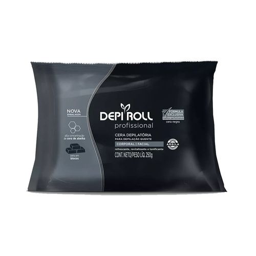 Cera Quente Blocos Negra 250g