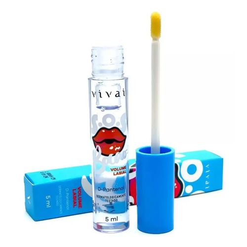 Brilho Labial Sos Bocão Incolor Vivai