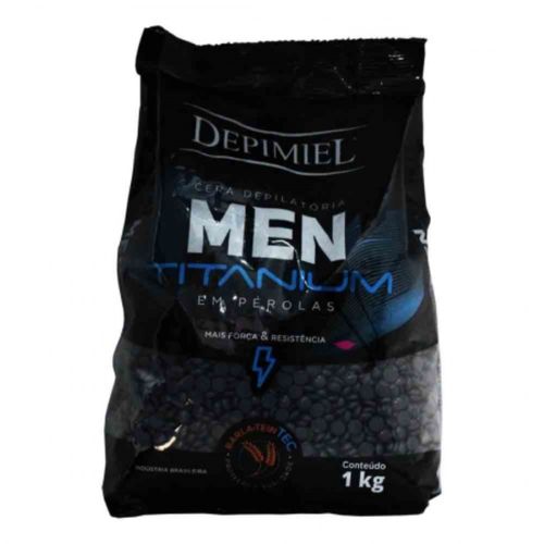Cera Depimiel Men Titanium 1 kg Granulada