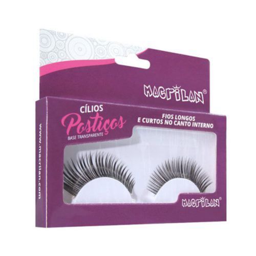 Cílios Postiços CL2-23 – Fios longos e curtos no canto interno Macrilan
