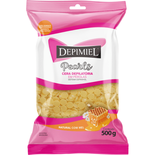 Cera Depilatória Natural Depimiel 500g