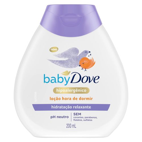 Baby Dove Loção Corporal Hidratação Relaxante Hora De Dormir Frasco 200Ml