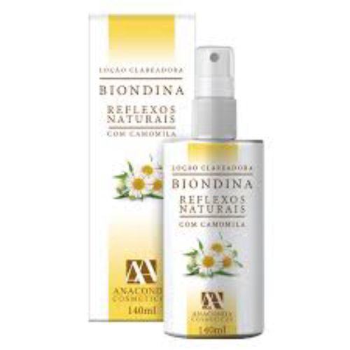 Anaconda Loção Clareadora pump Biondina Reflexos Naturais 140ml Anaconda Loção Clareadora pump Biondina Reflexos Naturais 140ml
