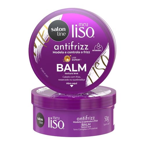Balm Salon Line Meu Liso Antifrizz 50g Balm Salon Line Meu Liso Antifrizz 50g