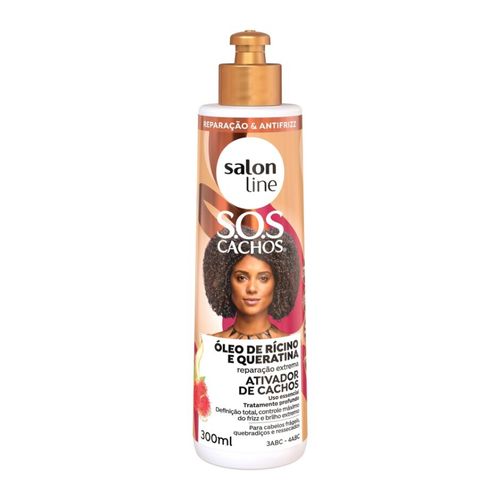 Ativador Salon Line Sos Ricino Queratina 300ml Ativador Salon Line Sos Ricino Queratina 300ml