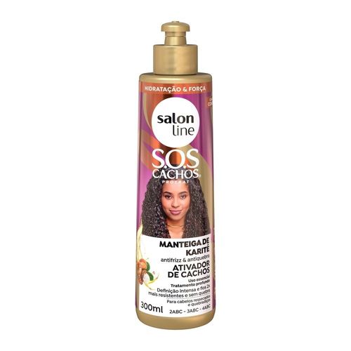 Ativador Salon Line Sos Manteiga De Karite 300ml Ativador Salon Line Sos Manteiga De Karite 300ml