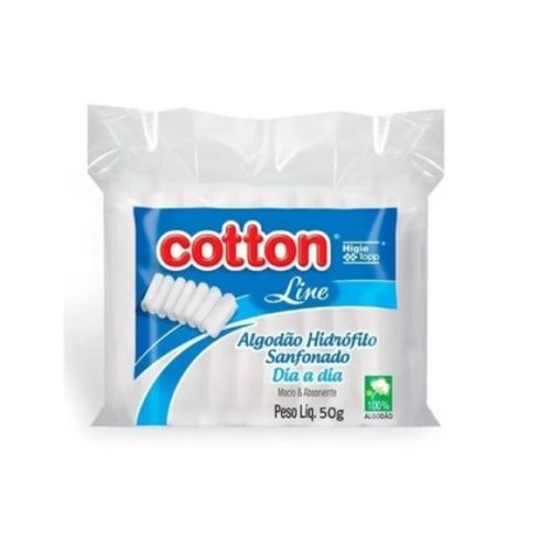 Algodão Cotton Hidrofilo Sonfonado 50g Algodão Cotton Hidrofilo Sonfonado 50g
