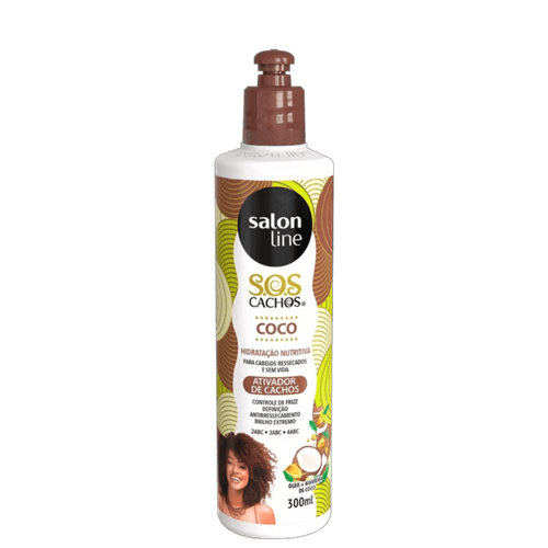 Ativador Salon Line Sos Coco 300ml Ativador Salon Line Sos Coco 300ml