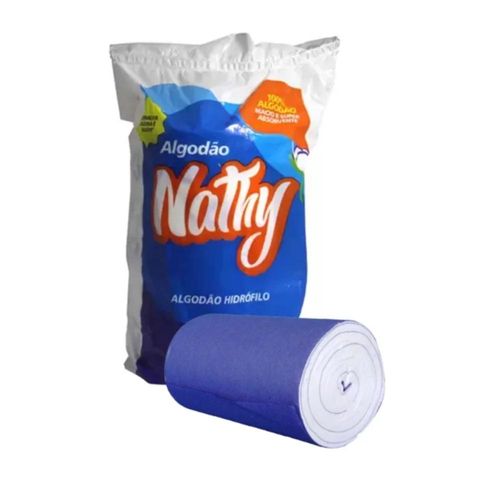 Algodão Hidrofilo Nathy Rolo 500g Algodão Hidrofilo Nathy Rolo 500g