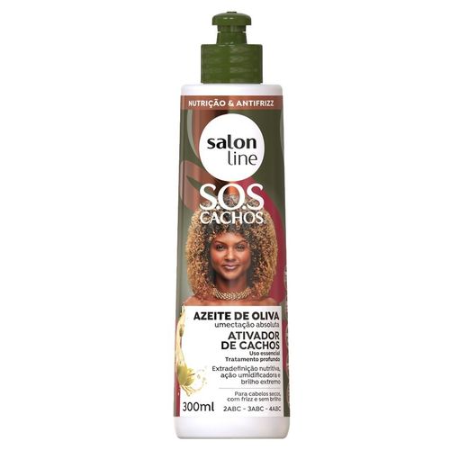 Ativador Salon Line Sos Azeite De Oliva 300ml Ativador Salon Line Sos Azeite De Oliva 300ml