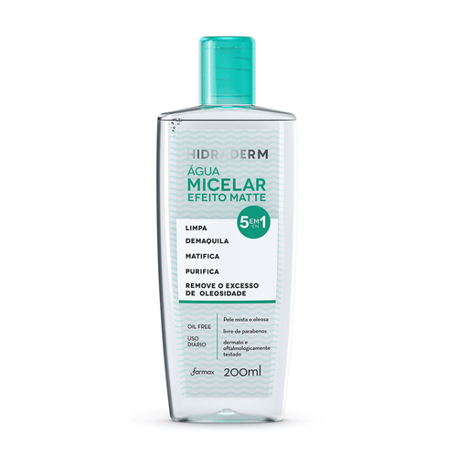 Água Micelar Hidraderm Matte 200ml Água Micelar Hidraderm Matte 200ml