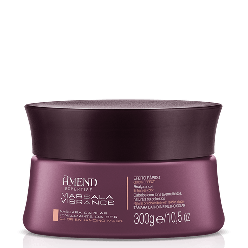 Amend Máscara Vibrance Marsala 300g Amend Máscara Vibrance Marsala 300g
