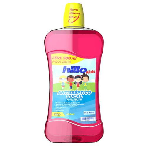 Antisseptico Hillo Kids 500ml Antisseptico Hillo Kids 500ml