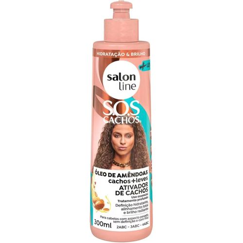 Ativador Salon Line Sos Óleo De Amendoas 300ml Ativador Salon Line Sos Óleo De Amendoas 300ml