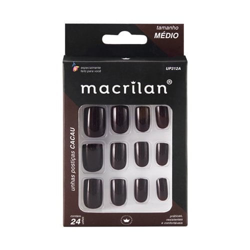 Unhas Macrilan Up312A Media Cacau Unhas Macrilan Up312A Media Cacau