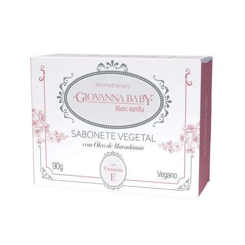 Kit c/2 Giovanna Baby Sabonete Vegetal Retan Blanc Va 90g Kit c/2 Giovanna Baby Sabonete Vegetal Retan Blanc Va 90g