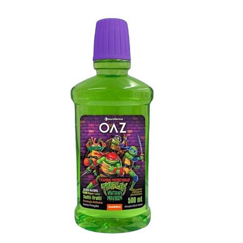 Antisséptico Bucal Oaz Zero Álcool Tutti-Frutti Eurofarma 500ml Antisséptico Bucal Oaz Zero Álcool Tutti-Frutti Eurofarma 500ml