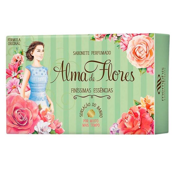 Kit c/2 Kit Sabonete Alma de Flores clássico 130g