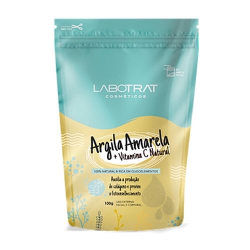 Argila 100g Labotrat Amarela Com Vitamina C
