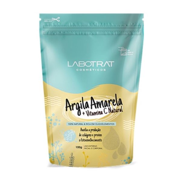 Argila 100g Labotrat Amarela Com Vitamina C