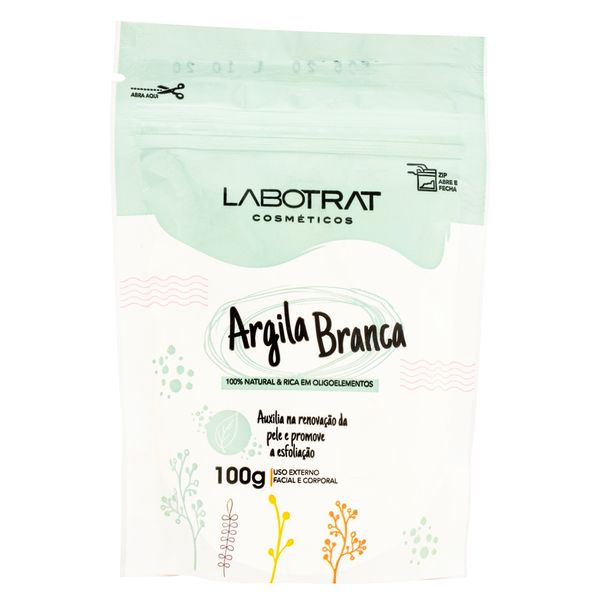 Argila 100g Branca Labotrat