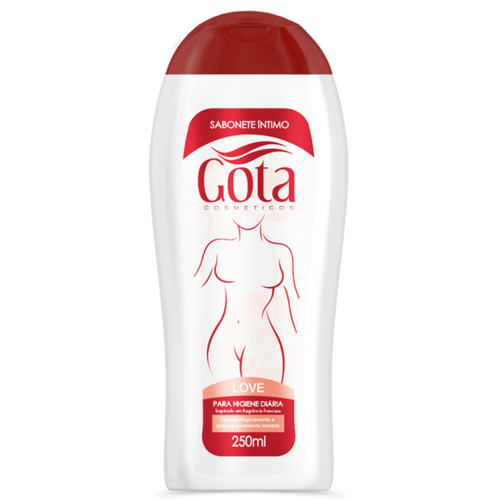 Sabonete Liquido Intimo Gota Dourada Love 250ml