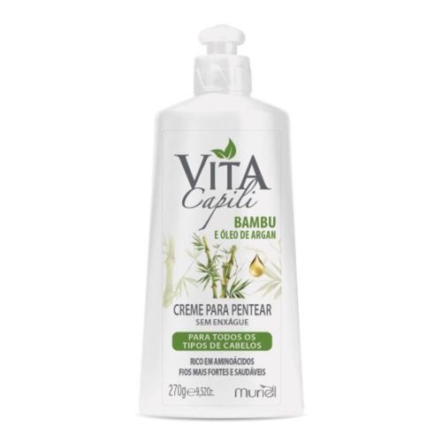 Muriel Creme de Pentear Vita Capili Bambu 270g