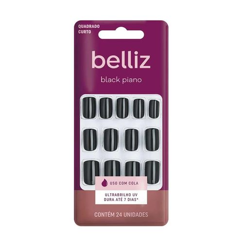 Unhas Belliz Black Piano (M)