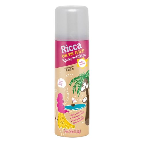 Spray Anti Frizz Óleo De Coco Ricca 50nl Spray Anti Frizz Óleo De Coco Ricca 50nl