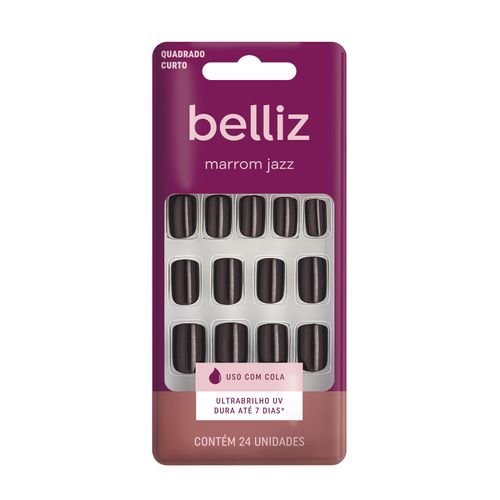 Unhas Belliz Marrom Jazz Unhas Belliz Marrom Jazz