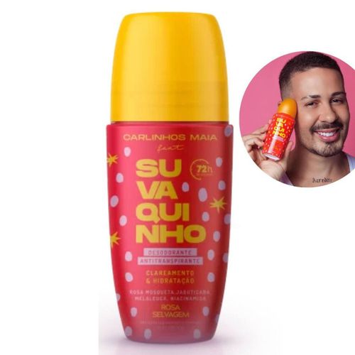 Desodorante Suvaquinho 85ml Rosa Selvagem