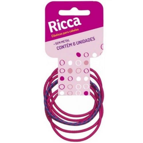 Elastico Ricca 2Mm Bicolor Rosa E Azul Elastico Ricca 2Mm Bicolor Rosa E Azul