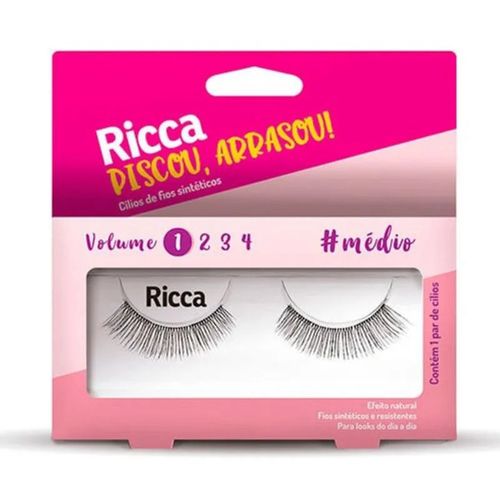 Cilios Ricca Volume 01 Médio - 302