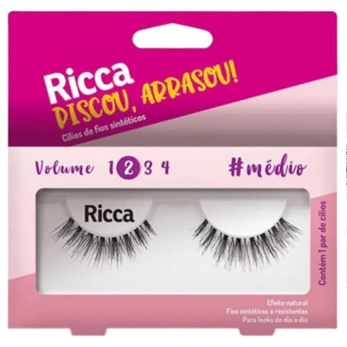 Cilios Ricca Volume 02 Médio - 304