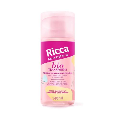 Tônico Facial Ricca 140Ml Tônico Facial Ricca 140Ml