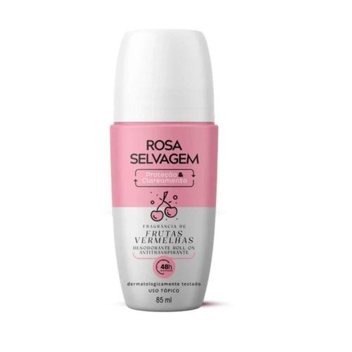 Desodorante  Frutas Vermelhas 85ml -  Rosa Selvagem