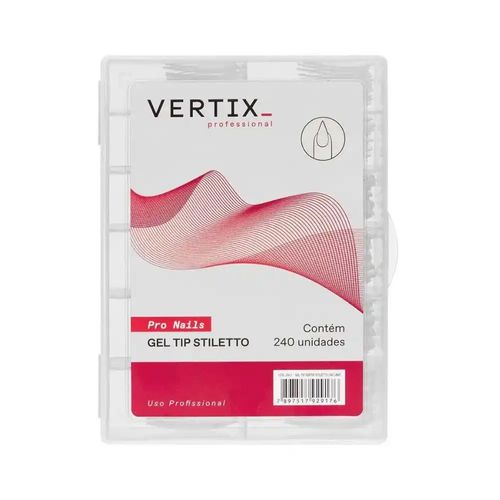 Gel Tip Vertix Stilletto 240 Unidades Gel Tip Vertix Stilletto 240 Unidades