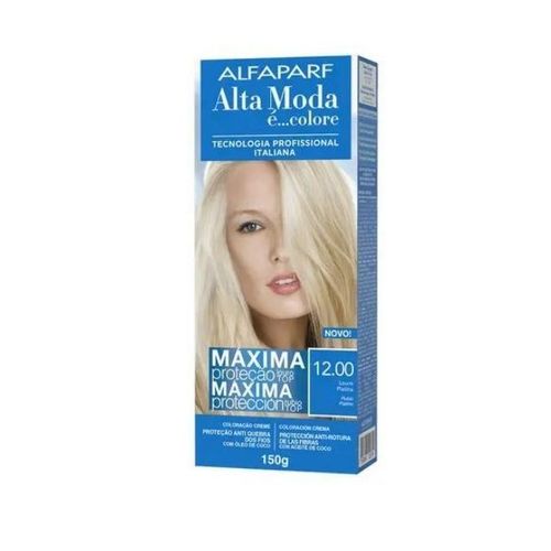 Tintura Alta Moda Especial 12.00 Louro Platina 150g
