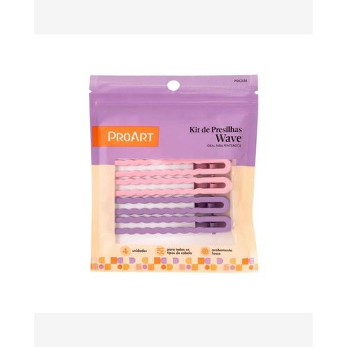 Proart Kit De Presilhas 4 Pçs Color Pequena
