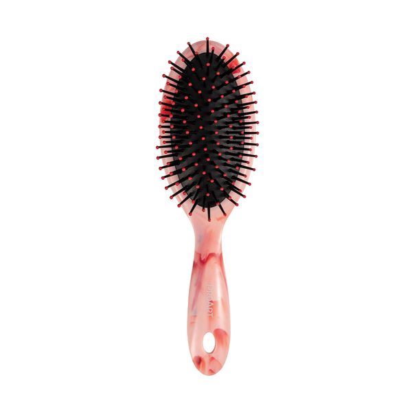 Escova Oval Marble Rosa Proart