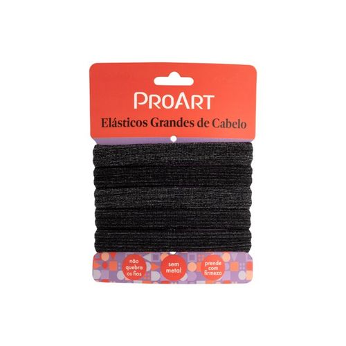 Proart Elástico Grande Preto 5 Unidades