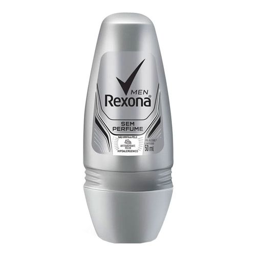 Desodorante Rexona Rollon Men Sem Perfume 50ml Desodorante Rexona Rollon Men Sem Perfume 50ml