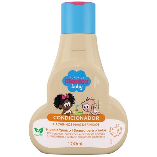 Condicionador Infantil Turma Da Mônica 200ml Cachinho Mais Definido Condicionador Infantil Turma Da Mônica 200ml Cachinho Mais Definido