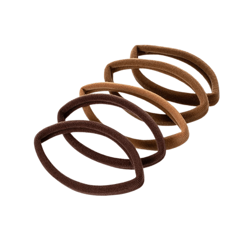 Elásticos Grande De Cabelo Nude 5 Unidades Proart