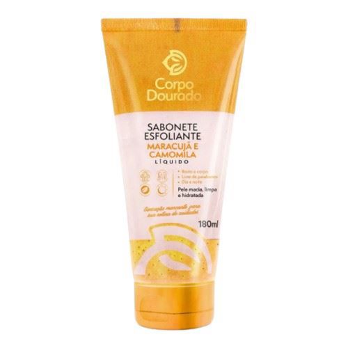 Sabonete Esfoliante Corpo Dourado 180ml Maracuja/Camomila