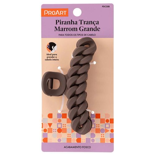 Proart Piranha Trança Marrom Grande
